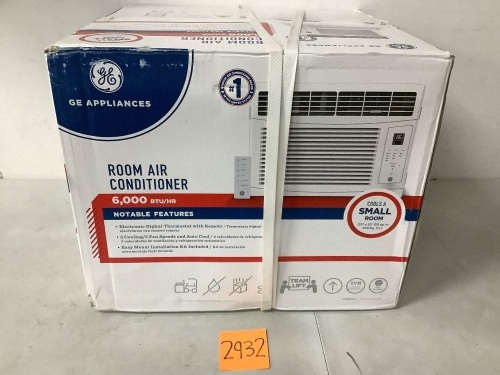 GE Appliances Room Air Conitioner 6000 BTU/HR - Lot 2932