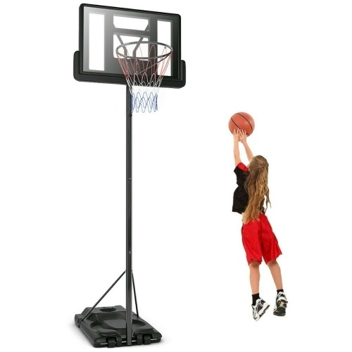 Gymax Height Adjustable Portable Basketball Hoop System - Lot 2953