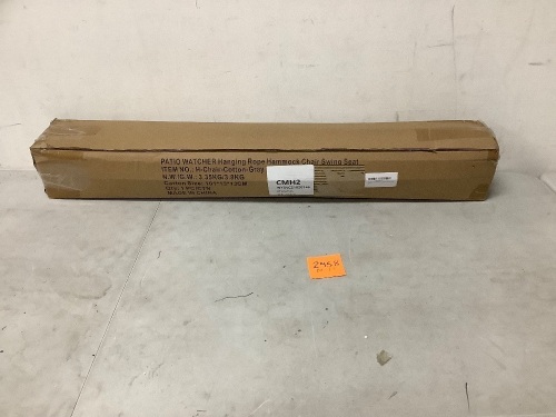 Patio Watcher Hanging Hammock Chair Swing - Lot 2958