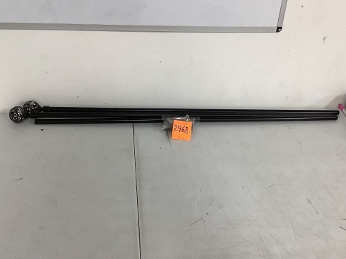 Black Curtain Rod - Lot 2968