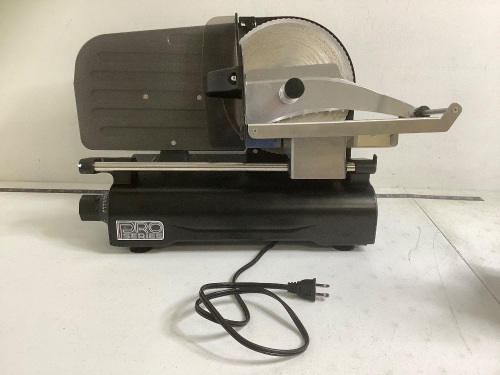 8.7" Pro Series Food Slicer, Powers Up, E-Commerce Return