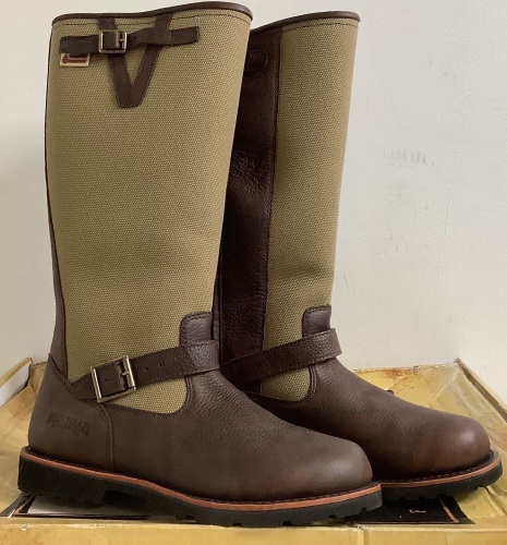 Red Head Lubbock ll Snake Boots, Size 11, Appears New - Lot 281