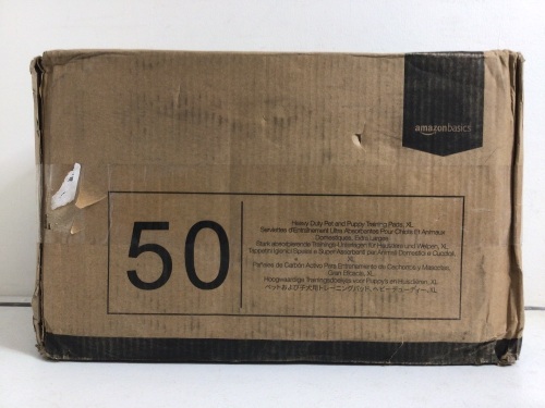 50 Ct. Heavy Duty Pet Training Pads, XL, Appears New - Lot 365
