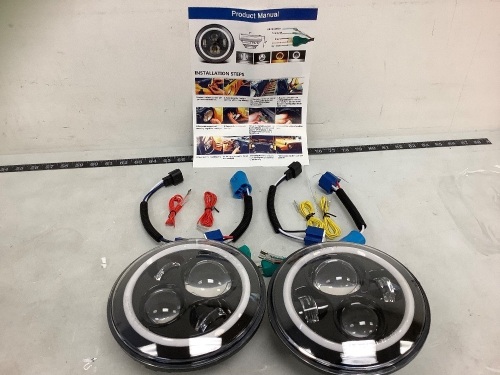 Partsam Lighting Accessories, Untested, Appears New - Lot 375