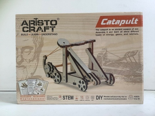 Aristo-craft Catapult, STEM Model Kit Catapult, New - Lot 464