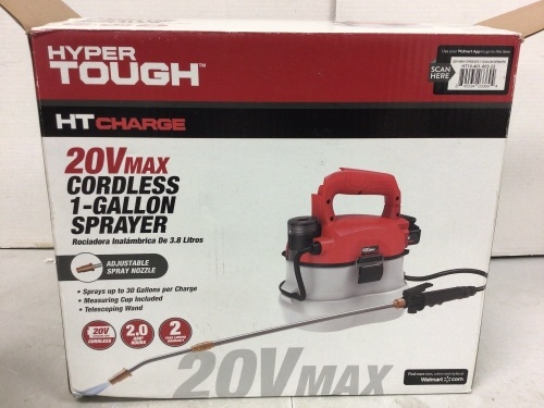 Cordless 1-Gallon Sprayer, No Battery or Charger, E-Comm Return - Lot 537