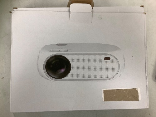 Projector, Powers Up, E-Commerce Return - Lot 587