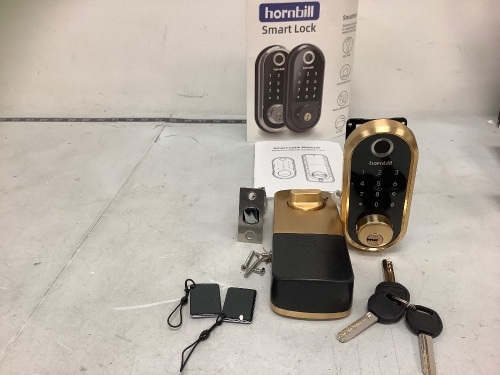 Hornbill Smart Lock, Untested, E-Commerce Return - Lot 595