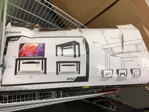 Bluetooth Gaming an Entertainment Center With Speakers, E-Commerce Return - Lot 601