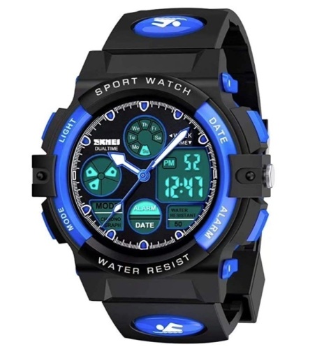 Boys Girls Waterproof Sports Outdoor Watch, E-commerce Return - Lot 654