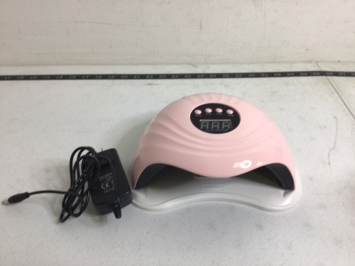 Professional Gel Polish LED Nail Dryer Lamp, Powers Up, Appears New - Lot 675