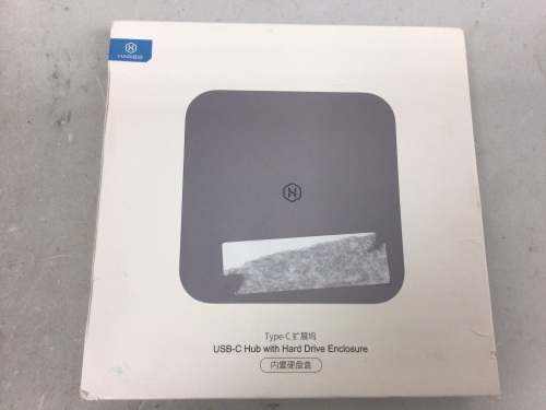 USB-C Hub w/ Hard Drive, Appears New - Lot 705