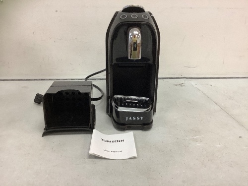 Jassy Coffee Machine, E-Comm Return - Lot 637