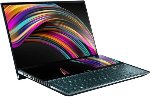 ASUS ZenBook Pro Duo UX581GV-XB74T (i7-9750H, 16GB RAM, 1TB NVMe SSD, RTX 2060 6GB, 15.6" 4K UHD, Windows 10 Pro) Touchscreen Laptop - New  - Lot 20