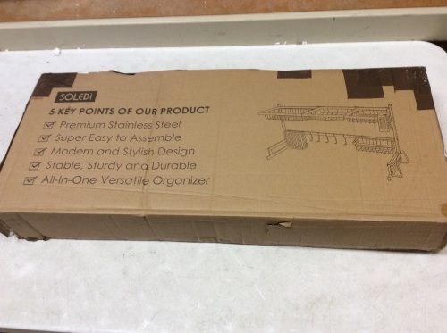 Soledi Over Sink Dish Drying Rack - E-Comm Return, Unknown Condition - Lot 141