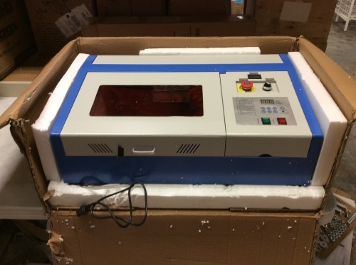 Laser Engraver, Unknown Details - E-Comm Return, Unknown Condition, Untested  - Lot 145