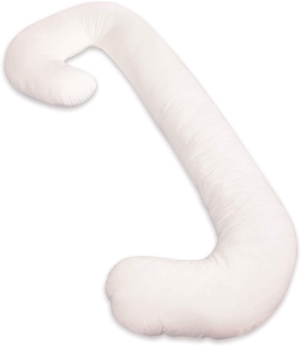 Leachco Snoogle Original Maternity/Pregnancy Total Body Pillow, Ivory - E-Comm Return, Appears New  - Lot 148