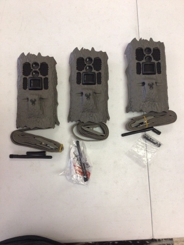 Lot of 3 Wildgame Innovations Insite Cell Trail Camera, E-Commerce Return, Untested - Lot 161