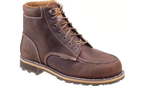 Carhartt Waterproof Work Boots for Men - Brown - 13M, Appears New - Lot 175