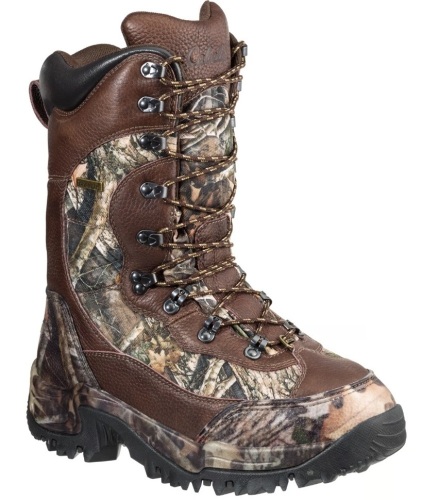 Cabela's Inferno Insulated Waterproof Hunting Boots for Men - Brown/TrueTimber Kanati - 11M, E-Commerce Return - Lot 183