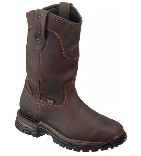 Irish Setter Two Harbors Waterproof Pull-On Work Boots for Men - Brown - 8.5M, Appears New - Lot 186