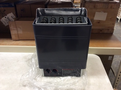 9kw Dry Sauna Stove Internal Control Aluminum Alloy Case - E-Comm Return, Unknown Condition - Lot 283