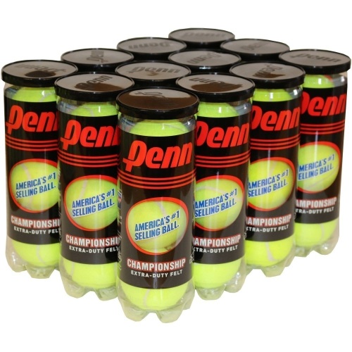 Lot of (2) Penn Championship Extra Duty Tennis Balls 12 Cans, 36 Balls - Appear New   - Lot 327