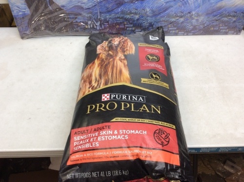 Purina Pro Plan Sensitive Skin & Stomach Salmon & Rice Formula Adult Dog Food - Appears New - Lot 350