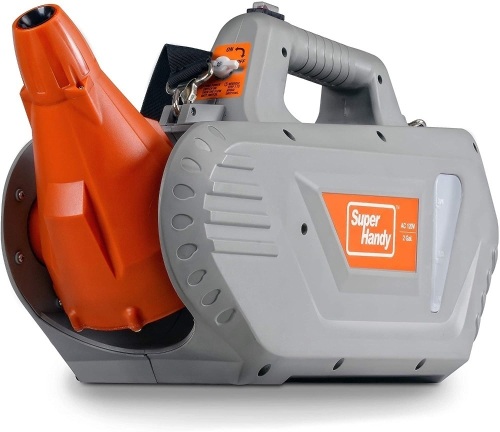 SuperHandy Fogger Machine ULV Sprayer Disinfectant Electric Handheld Corded 120V 60Hz Mist Duster Blower 2GAL - E-Comm Return, Appears New, Powers On Not Tested Further  - Lot 375