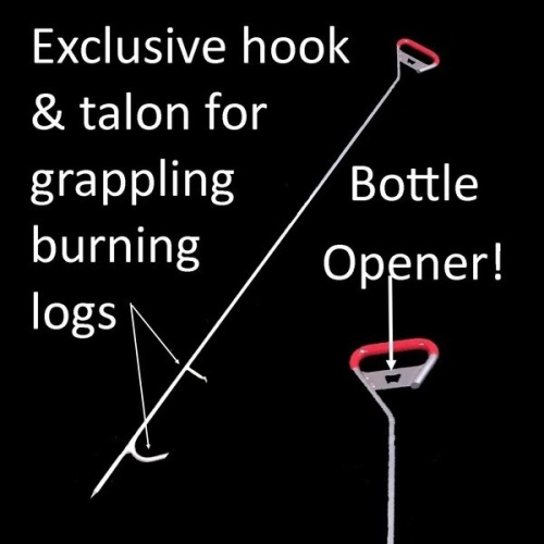 Pit Boss 58" Fire Pit Poker Log Grabber Bottle Opener - E-Comm Return, Appears New  - Lot 396
