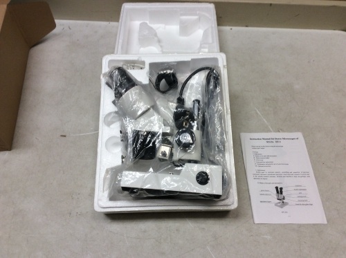Motic Europe Microscope XT-2A XT-3, Needs US Plug Adapter - Appears New  - Lot 397