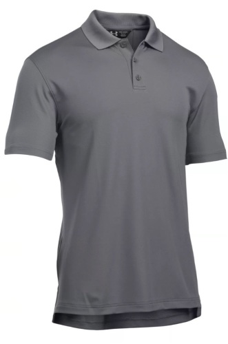 Under Armour Tactical Performance Short-Sleeve Polo Shirt for Men - Graphite - Size S,  Appears New - Lot 414