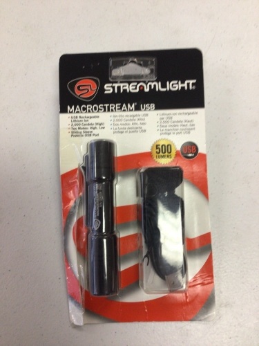 Streamlight Macrostream USB Everyday Carry Flashlight, Appears New, Untested - Lot 416