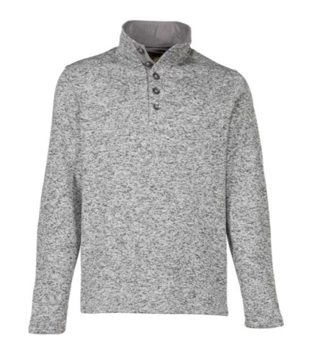 RedHead Bighorn Long-Sleeve Sweater for Men - Grey Heather - M, New with Tags - Lot 443
