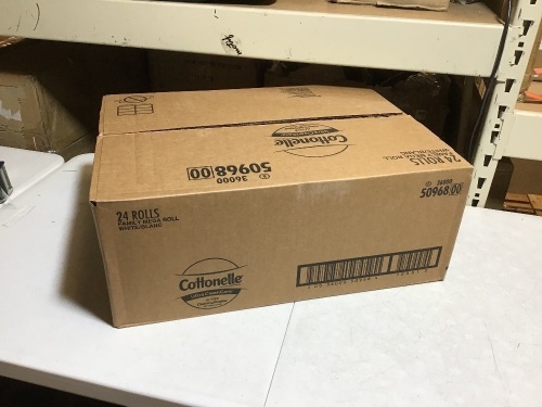 Cottonelle Ultra CleanCare Active Cleaning Ripples Toilet Paper, 24 Family Mega Rolls - New - Lot 510