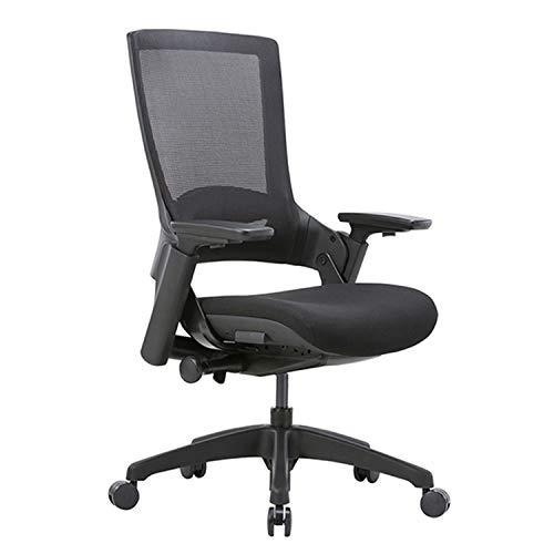 Clatina Ergonomic High Swivel Executive Chair with Adjustable Height, Lumbar Support, Black - Appears New - Lot 525