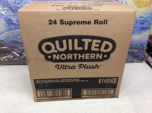 Quilted Northern Ultra Plush Toilet Paper, 24 Supreme Rolls - New - Lot 583