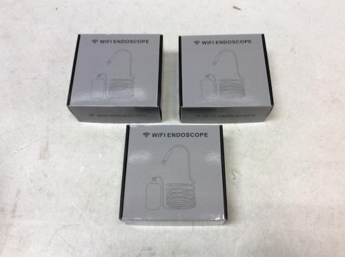 Lot of (3) Wifi Endoscopes - New - Lot 617