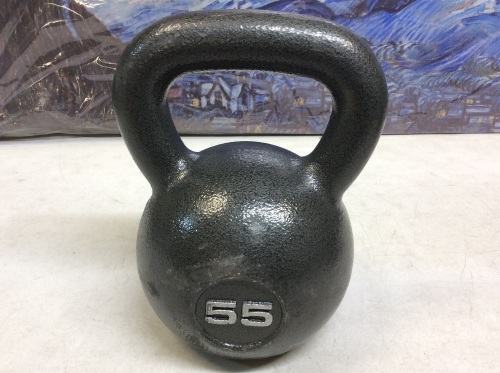 55 Lb Kettlebell - E-Comm Return - Lot 641