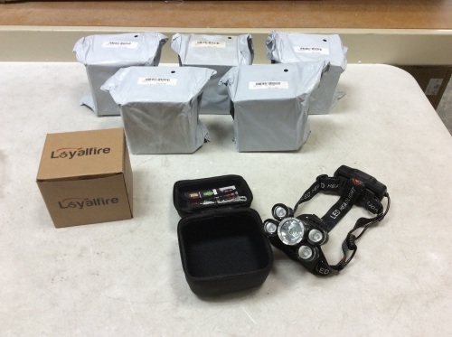 Lot of (6) Loyalfire LED Headlamps - New - Lot 761