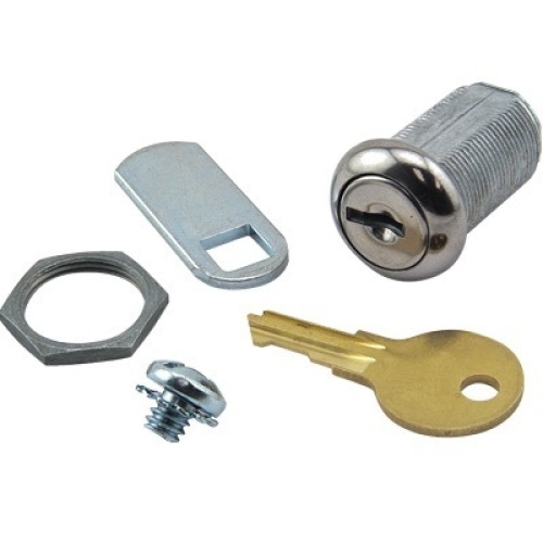 Case of (200) 1-1/8" Single Bitted Locks, Keyed Alike, Key #695 - Appears New - Lot 809