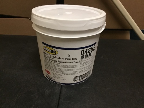 Allen Classic Cake & Donut Icing, 23 Lb Bucket, Use By 07/21 - Appears New - Lot 810