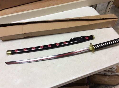Zisu Qiushui Cosplay Sword - Appears New - Lot 847