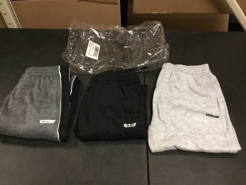 Boys Pull On Jogger Pants, 3 Pack, L 14/16 - E-Comm Return, Appear New - Lot 885