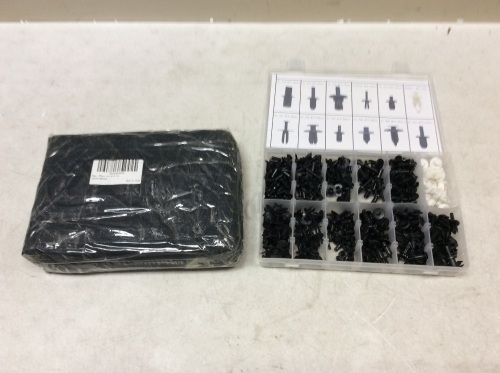 Lot of (2) 320 Piece Mixed Car Body Clips - New - Lot 1008