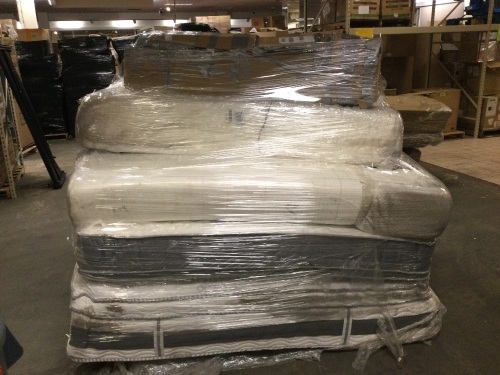 Pallet of Out-of-Package E-Commerce Return Mattresses - Lot 1035