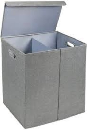 Greenco Double Collapsible Laundry Hamper, Dark Grey - Appears New - Lot 1040