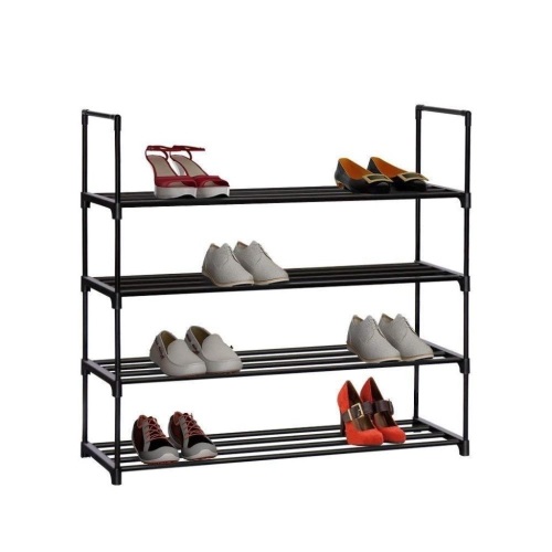 Lot of (2) 4-Tier 20 Pair Shoe Racks - Appear New  - Lot 1071