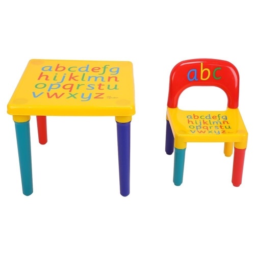 Kids 2 pc Table & Chairs Play Set - New  - Lot 1080