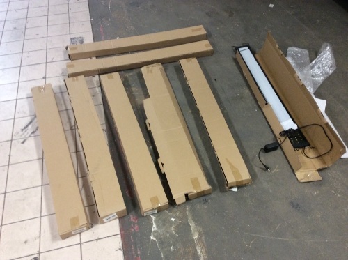 Lot of (8) 45" Aquarium Lights - Unknown Condition - Lot 1110
